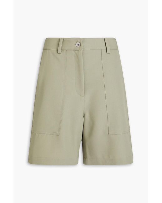 J.W. Anderson Green Shorts aus wolle