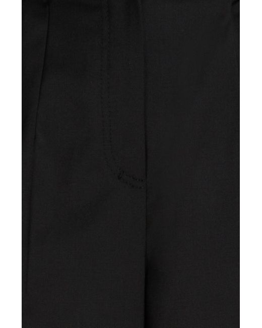Sandro Black Twill Cargo Pants