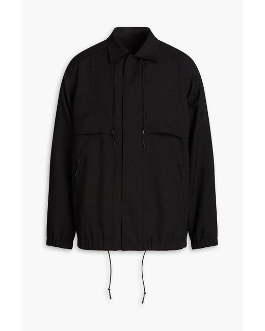 Y-3 Black Twill Jacket for men