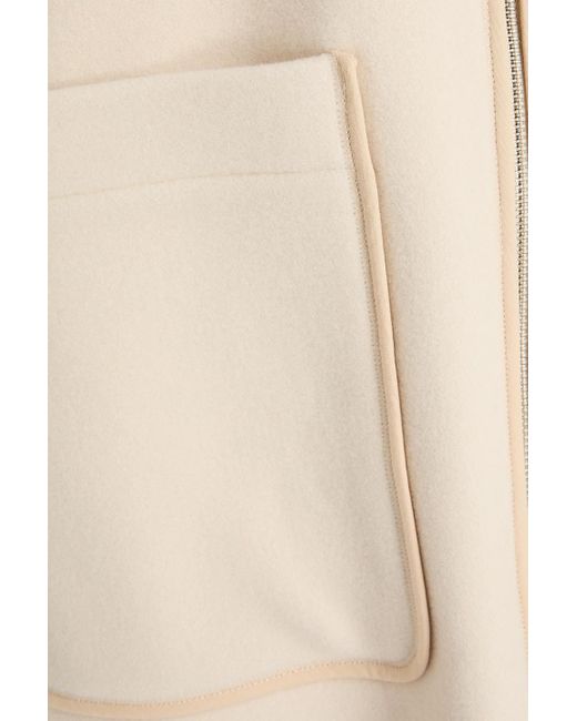 Totême Natural Wool-blend Felt Vest