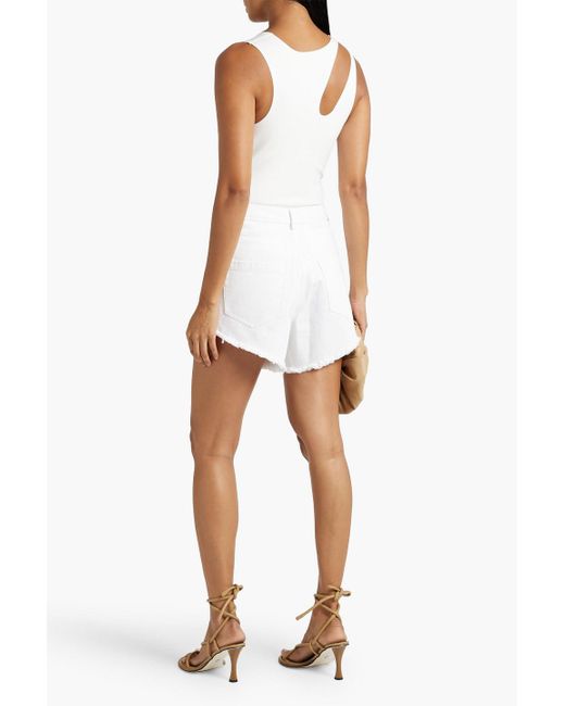 Commando Cutout Neoprene Bodysuit in White Lyst