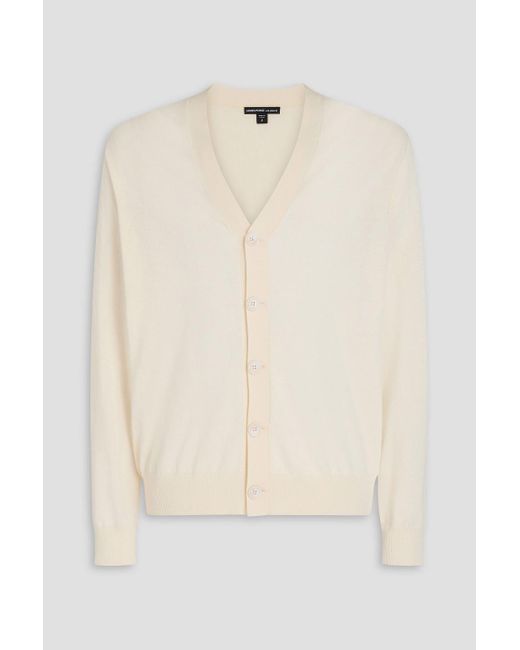 James Perse Natural Cotton-Blend Cardigan for men