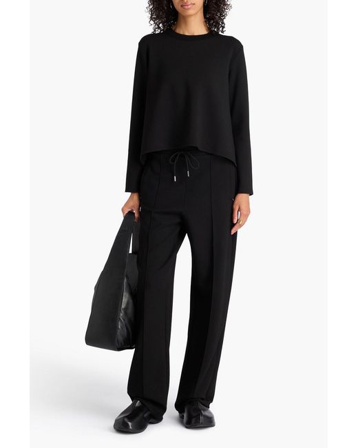 Theory Black Jersey Top