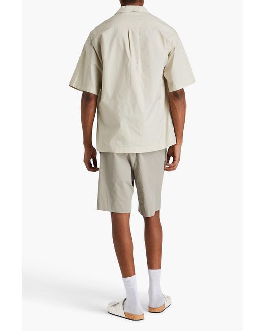 Studio Nicholson White Vard Cotton Shirt for men