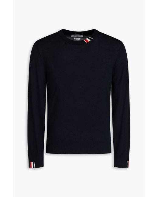 Thom Browne Pullover aus einer wollmischung in Blue für Herren