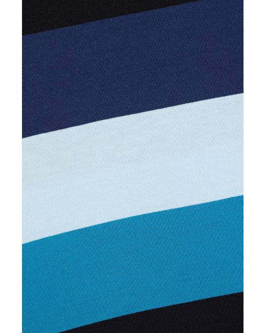 Marni Blue Set Of Three Striped Cotton-jersey T-shirts for men