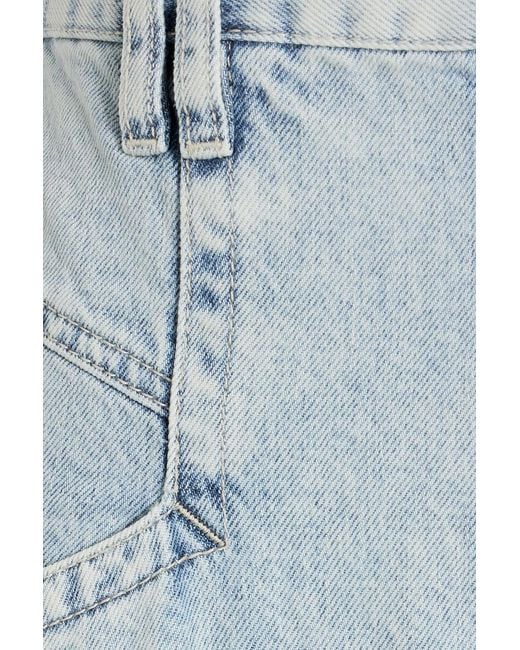Isabel Marant Blue Padeloisasr High-Rise Tapered Jeans