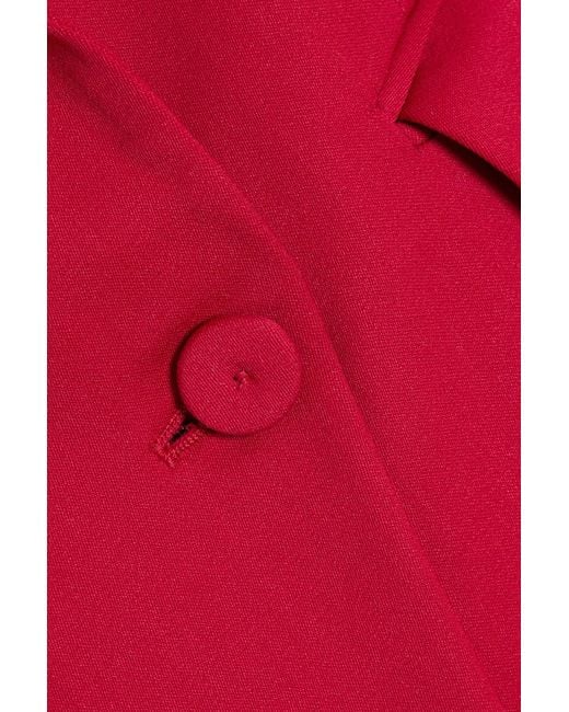Another Tomorrow Pink Wool-Blend Blazer