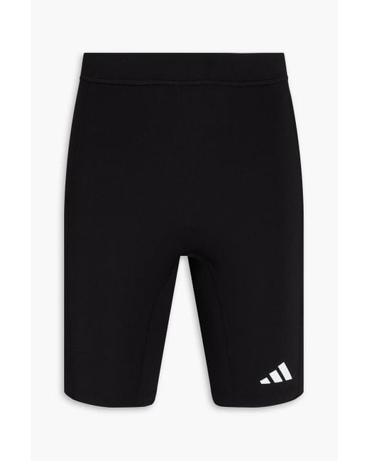 Adidas Originals Shorts aus stretch-jersey mit logoprint in Black für Herren
