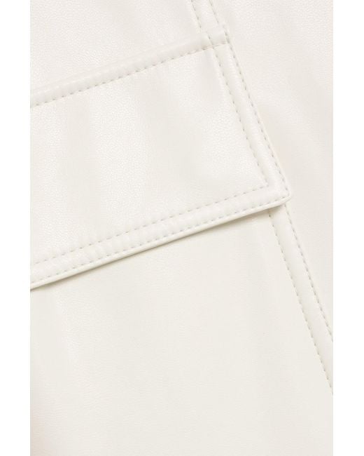 Jonathan Simkhai White Sofia Cargo Pants