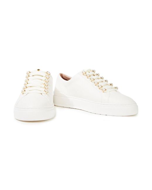 excelsa leather sneaker stuart weitzman