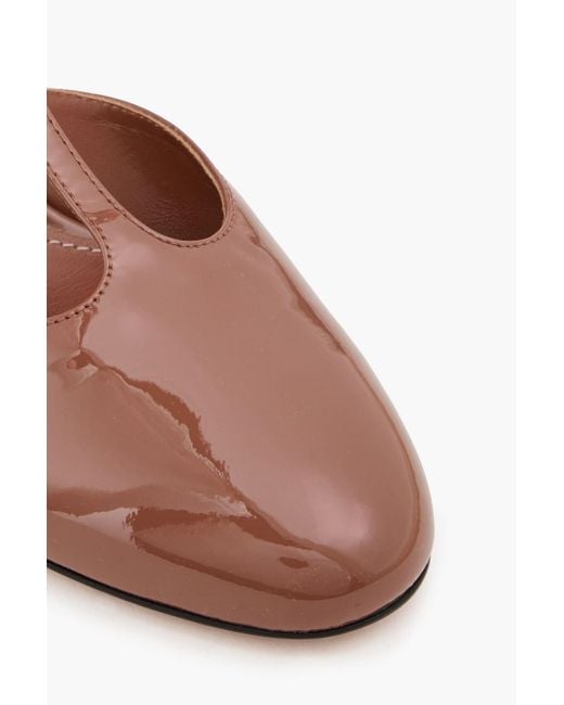 Zimmermann Brown Patent-leather Pumps