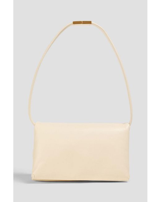 Marni Natural Prisma Leather Cross-Body Bag