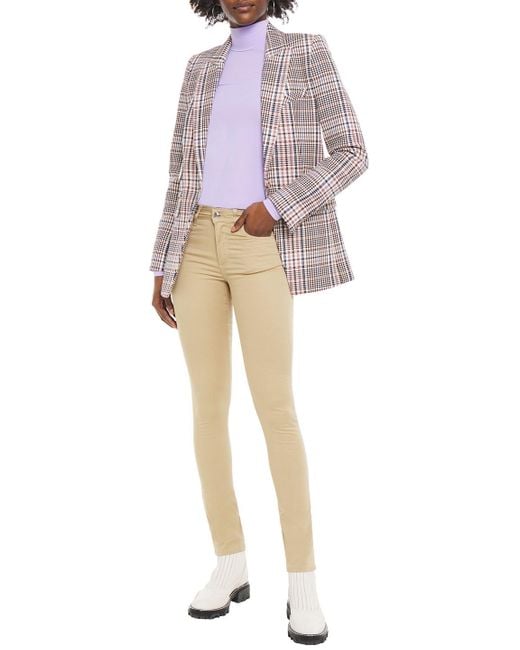 Acne Natural Skin 5 Mid-rise Skinny Jeans