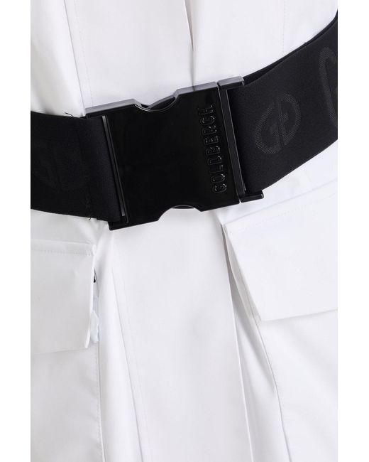 Goldbergh White Haley Belted Ski Jacket