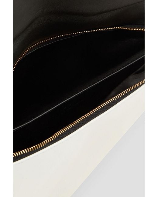 Marni White Prisma Leather Shoulder Bag