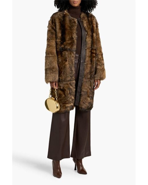 Zimmermann Brown Shearling Coat