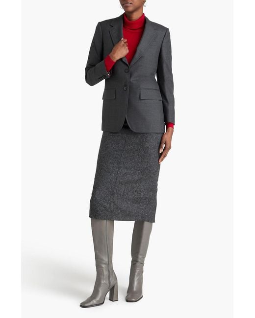 Thom Browne Black Wool Blazer