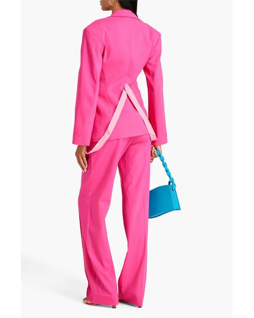 Jacquemus Pink Filu Wool-blend Blazer