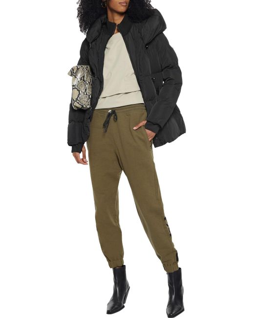 quilted shell jacket