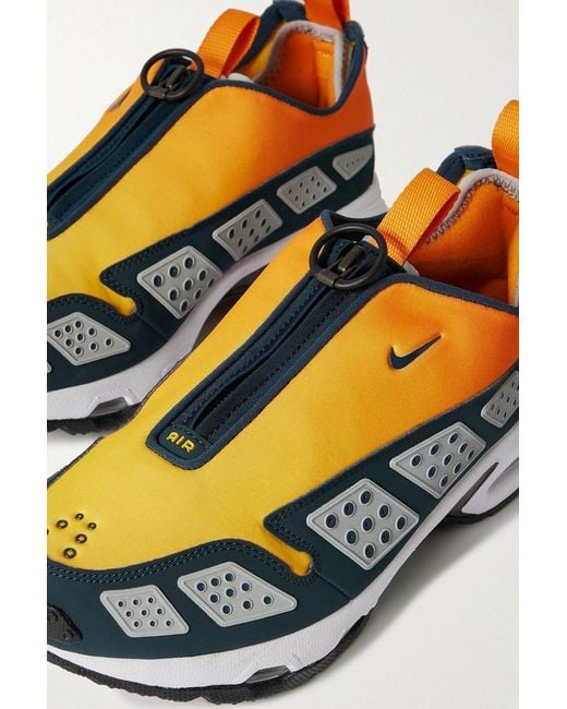 Nike Blue Air Max Sndr Rubber-Trimmed Scuba Sneakers for men