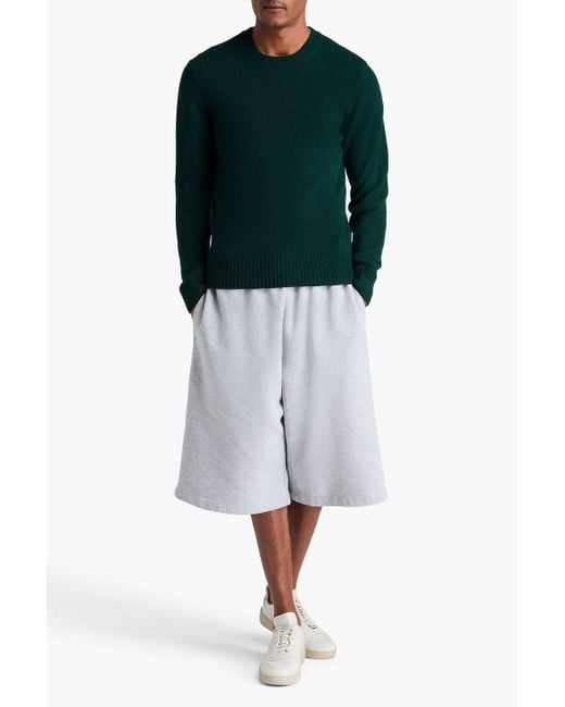 Orlebar Brown Green Lorca Alpaca-blend Sweater for men