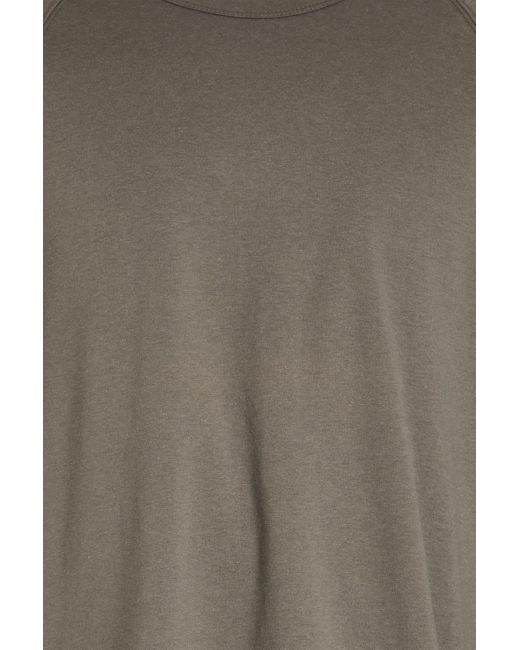 James Perse Sweatshirt aus baumwollfrottee in Brown für Herren