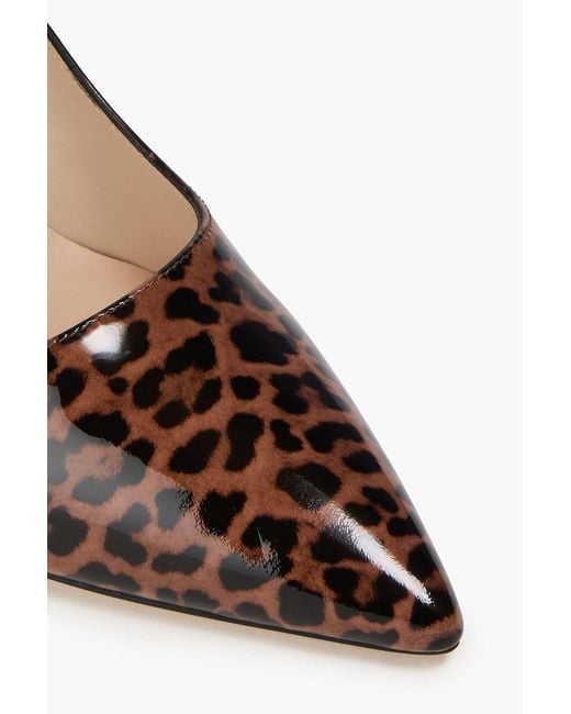 Stuart Weitzman Brown Pumps "leigh 95" mit leopardenprint