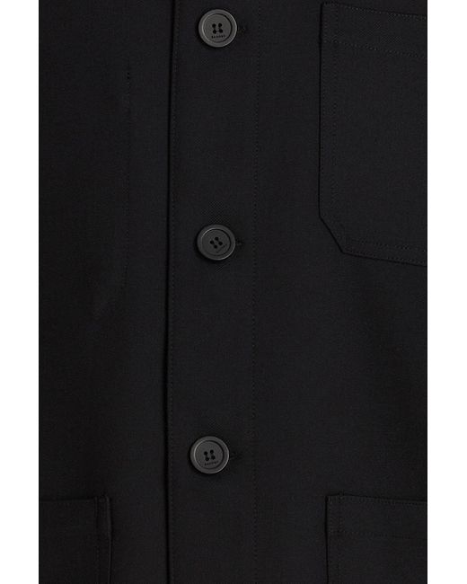 Sandro Black Twill Jacket for men