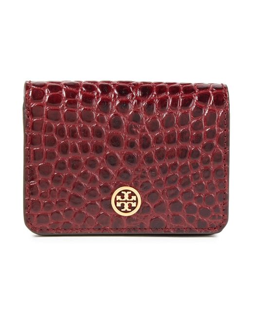 tory burch leather wallet