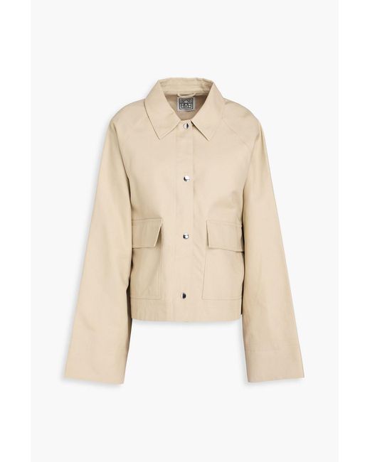 Totême Natural Cotton-canvas Jacket