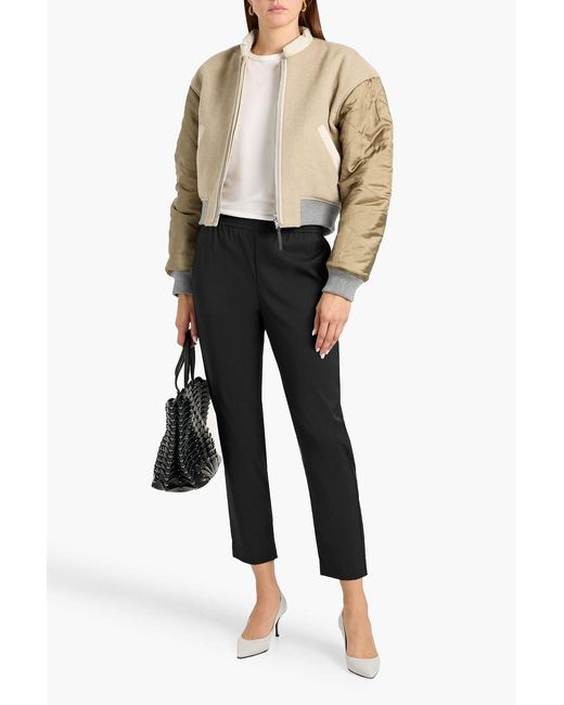Theory Natural Twill Bomber Jacket