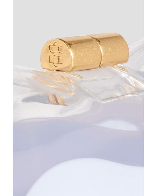 Jonathan Simkhai White Clutch "shadow" aus acryl