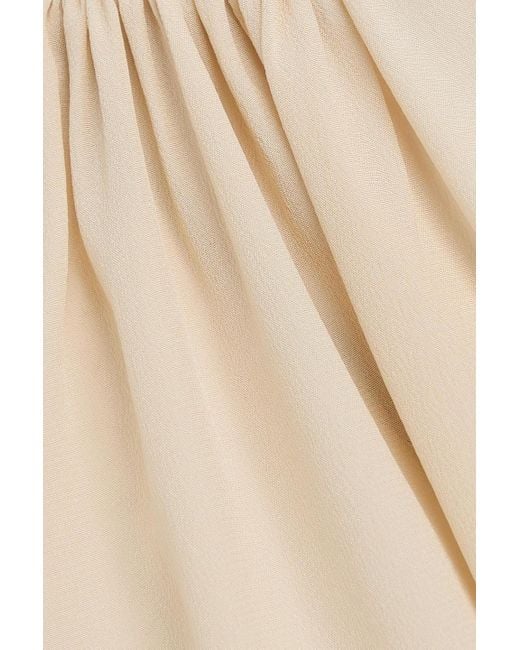 Joseph Natural Havre Silk Crepe De Chine Blouse