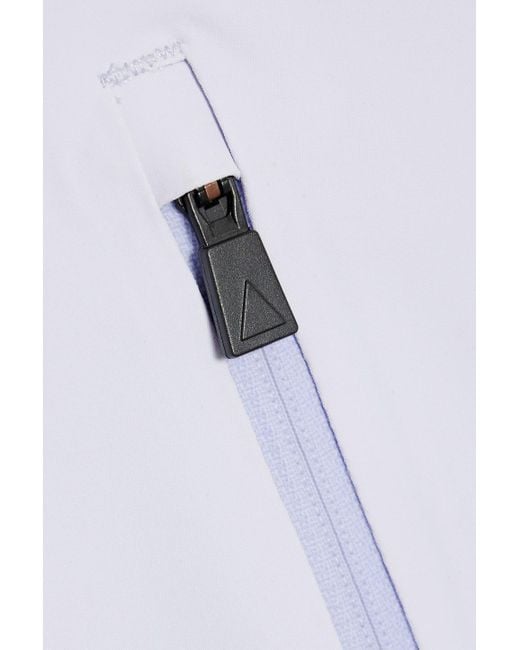 Aztech Mountain White Top To Bottom Two-tone Ski Salopettes