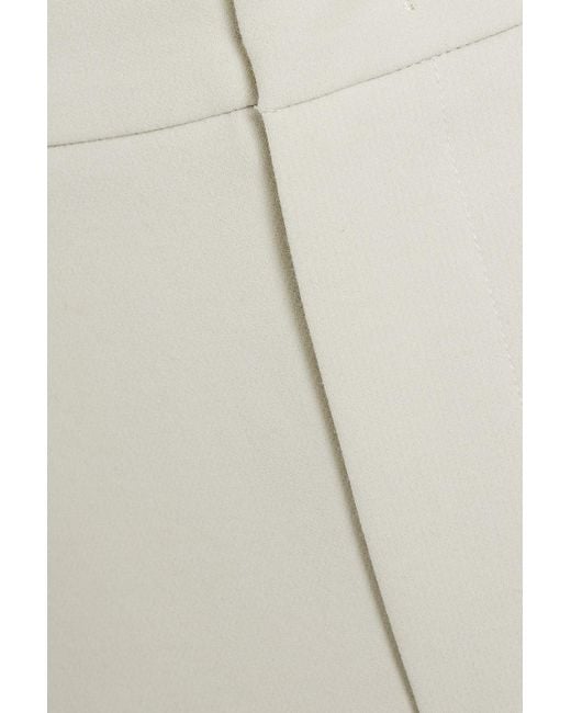 Vince White Crepe Bootcut Pants