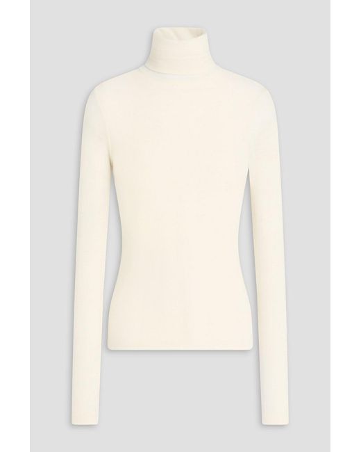Rohe Natural Merino Wool Turtleneck Sweater
