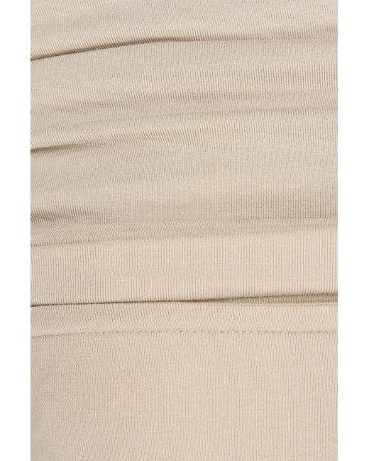 Rag & Bone Natural Luca Off-The-Shoulder Stretch-Modal Jersey Top