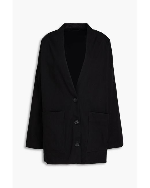 Totême Black Cotton-gabardine Blazer