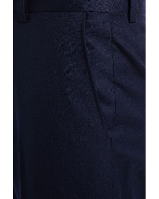 Sandro Blue Wool-twill Suit Pants