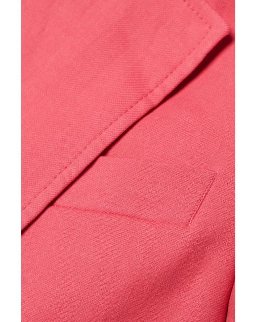A.L.C. Pink Donovan Linen-blend Blazer