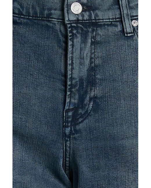 FRAME Blue L'homme Slim High-rise Straight-leg Jeans for men