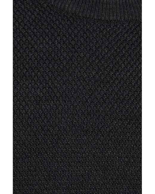 Sandro Black Wool-blend Sweater for men