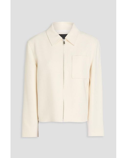 Theory Natural Crepe Jacket