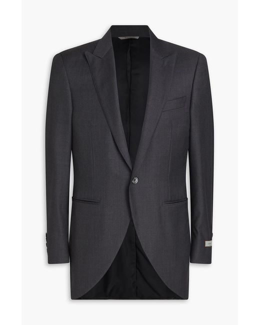 Canali Black Wool Blazer for men