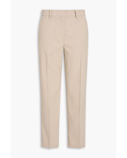 By Malene Birger Natural Igda Crepe Straight-Leg Pants