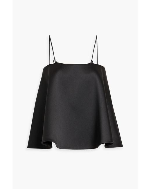 Rohe Black Satin Top