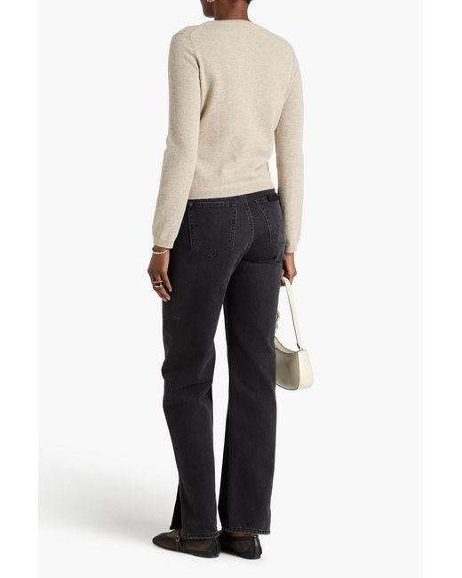 Claudie Pierlot Natural Wool Cardigan