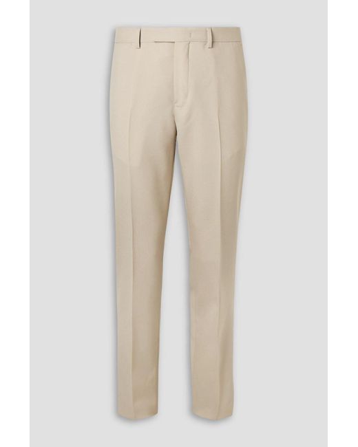 Mr P. Natural Phillip Straight-Leg Wool And Mohair-Blend Suit Pants for men
