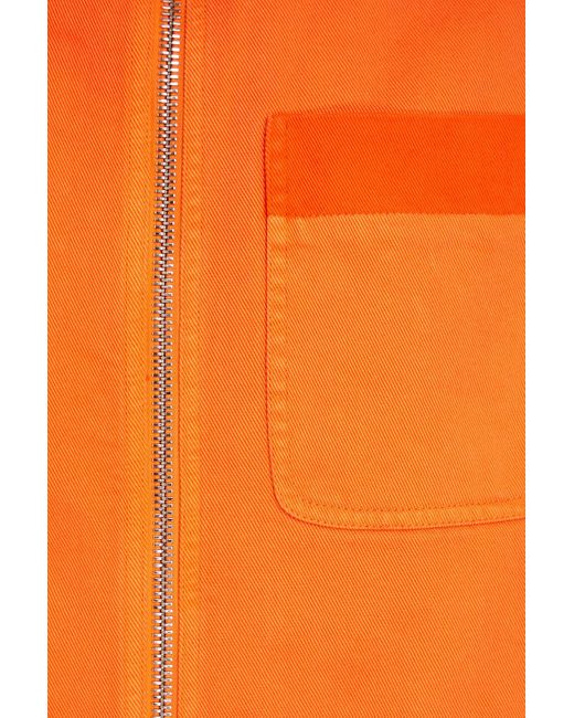 Dior Kapuzenjacke aus denim in Orange für Herren
